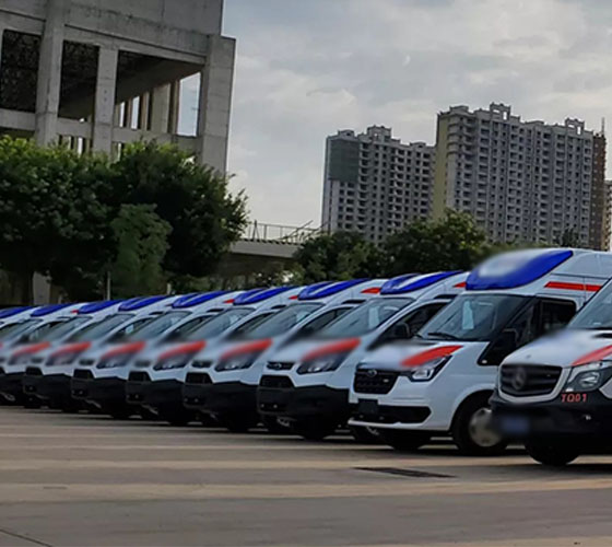 英吉沙县服务车队展示